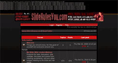 Desktop Screenshot of forum.sliderulesyou.com